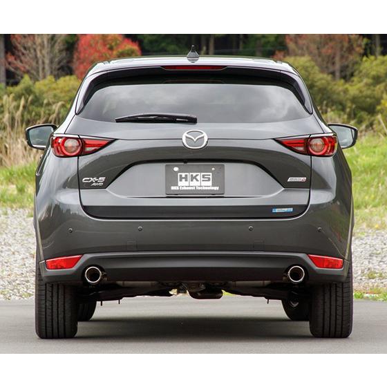 エッセ　マフラー　HKSリアピース HKS（エッチケーエス） ハイパワースペックL II エキゾースト マフラー