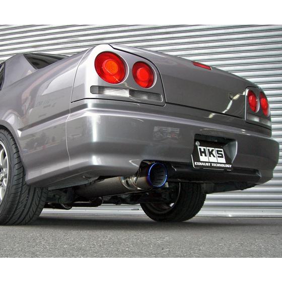 HKS スーパーターボマフラー エキゾースト マフラー 日産 ER34