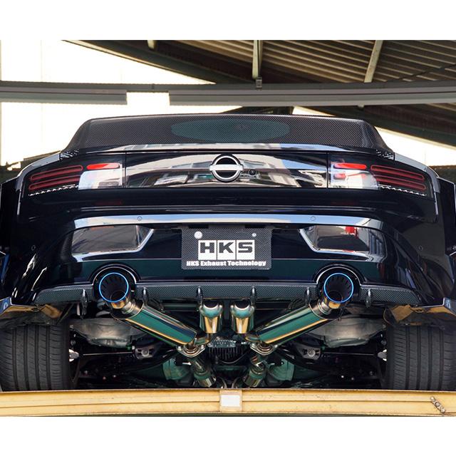HKS スーパーターボマフラー エキゾースト マフラー 日産 RZ34 HKS スーパーターボマフラー エキゾースト マフラー 日産 RZ34