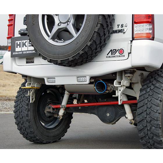 HKS スーパーターボマフラー スズキ JB23W ジムニー用 SUS304 2