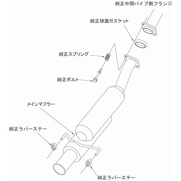 【在庫あり即納!!】【個人宅配送可能!!】 HKS サイレントハイパワー エキゾースト マフラー ホンダ ZF1 ZF2 CR-Z用 SUS304 ステンレス 32016-AH025｜creer-net｜03