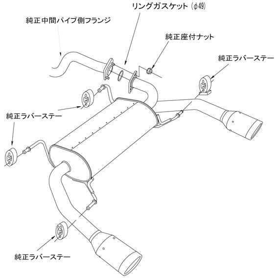 HKS（エッチケーエス） リーガマックスプレミアム エキゾースト