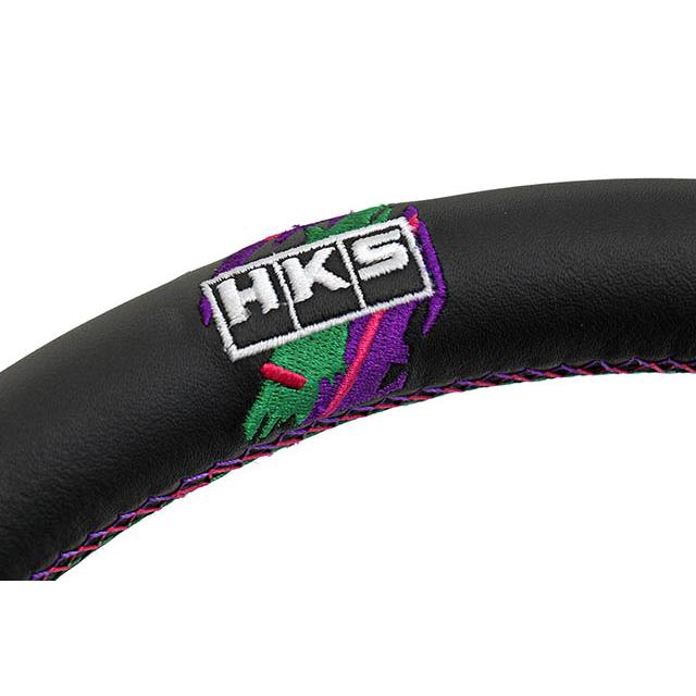 HKS（エッチケーエス） ステアリング Dシェイプ ブラック GRカローラ