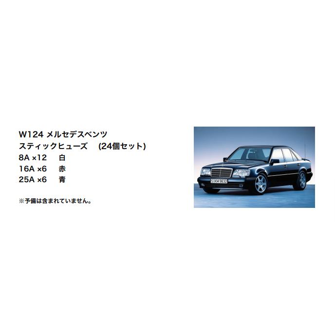 ICE　FUSE　アイスフューズ　車種別スターターセット　IF-W124　メルセデスベンツ　W124　Eクラス用