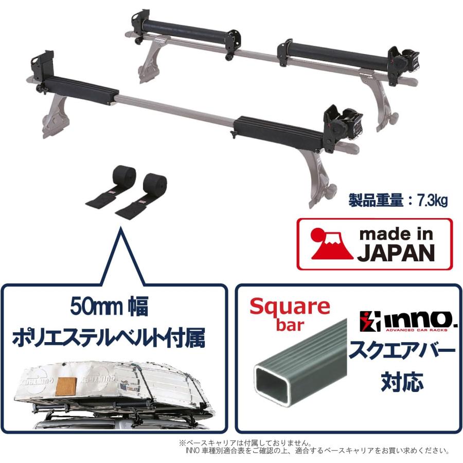 sj8n-s様　カーメイト　ボートローラー/アタッチメントプロ　RV-INNO 楽天市場】INNO キャリア IN421 ボートローラPRO carmate