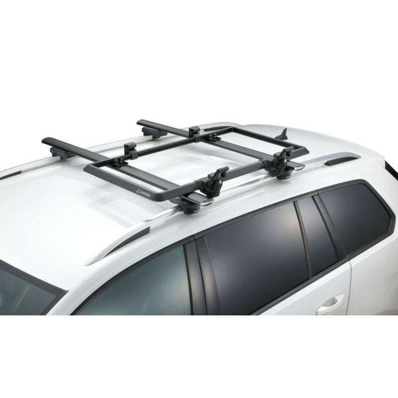 INNO ルーフボックス + ベース BRL310MBK+INQ60 ギアボックス310 クイックベース60 セット エアロ & スクエアバー 対応 大型 大容量 | INNO | 02