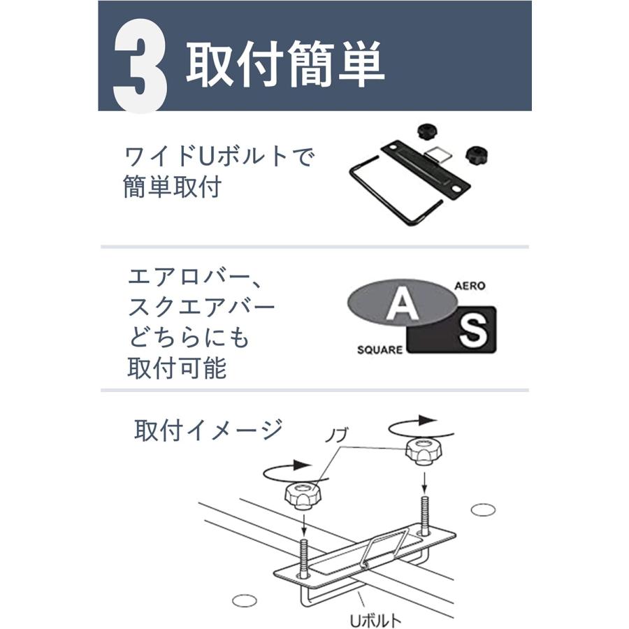 INNO 【個人宅OK！】 カーメイト イノー ルーフボックス BRW240BK