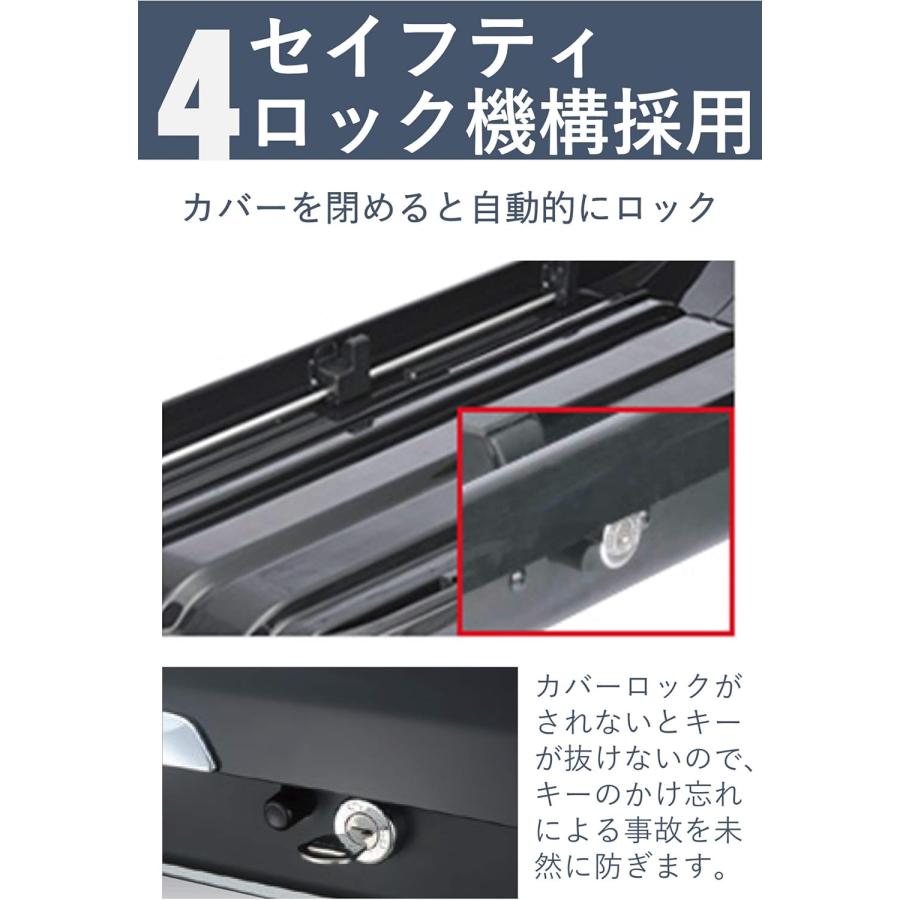 カーメイト inno イノー ルーフボックス 220L ☆ルーフレール