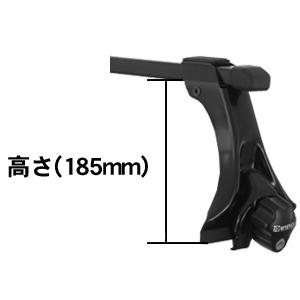 【在庫あり即納!!】カーメイト INNO メルセデスベンツ W463 Gクラス (3ドア/5ドア)用 ルーフキャリア取付2点セット INSDK + IN-B165BK | INNO | 01