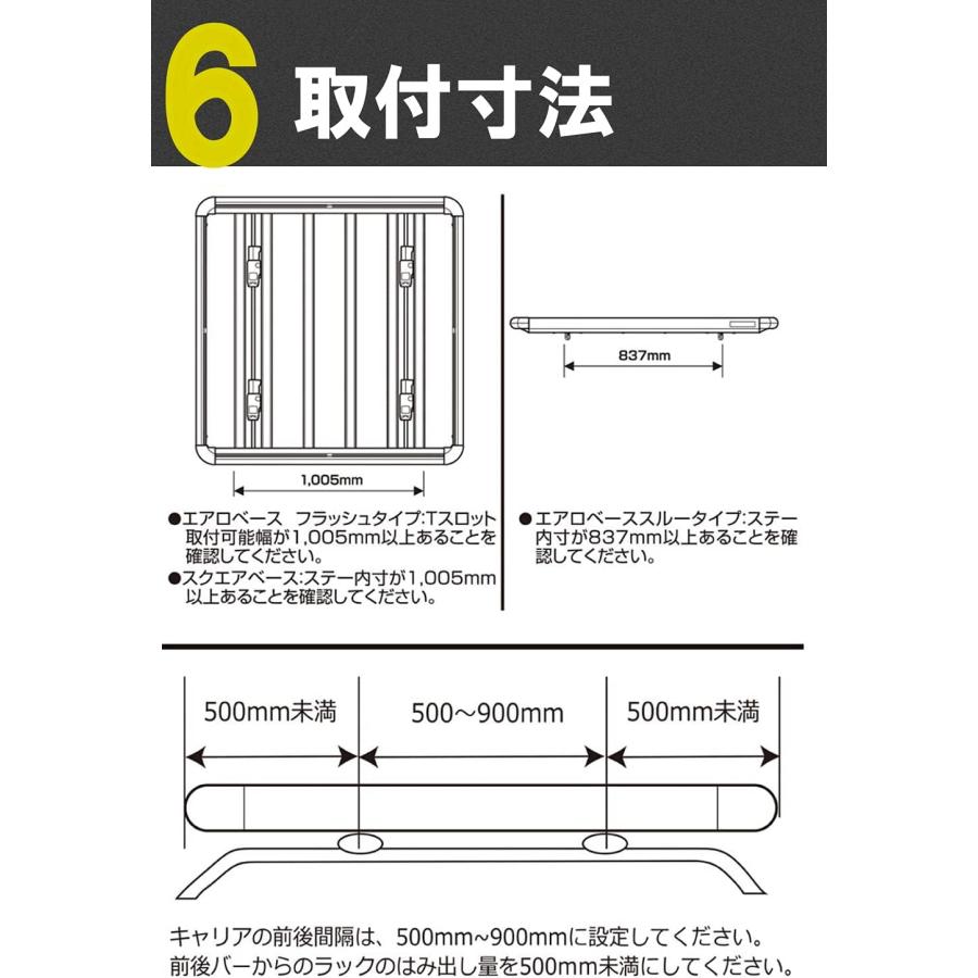 INNO 【個人宅OK！】カーメイト INA520 ルーフデッキ140 エアロベース 