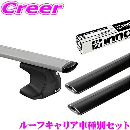 INNO ノア ヴォクシー 80系 エアロベースキャリア スルータイプ 取付4 