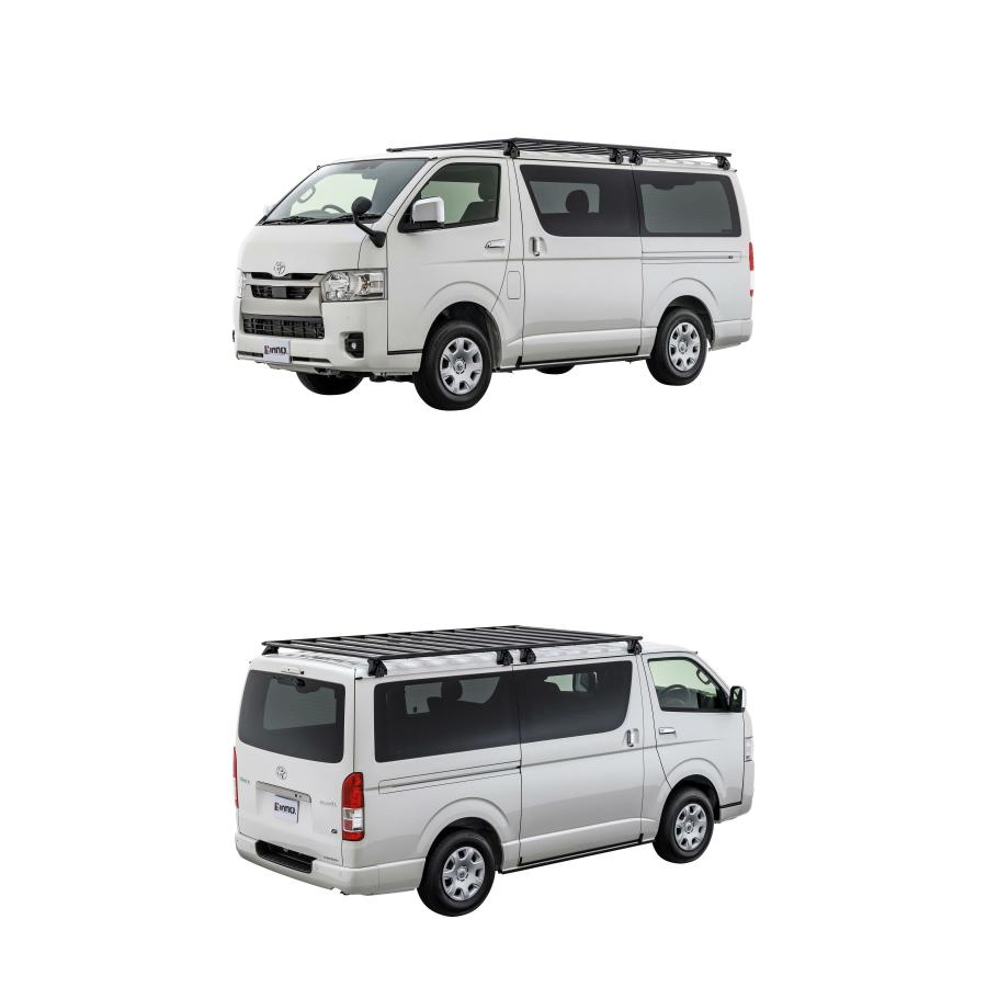 INNO 【個人宅OK！】INNO XL502 フラットデッキベース ハイエース 200
