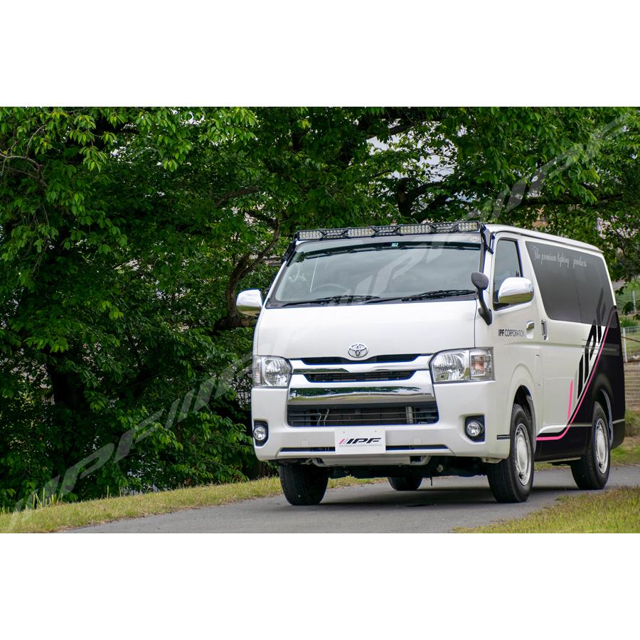 IPF IPF LED ライトバー ブラケットセット 652HA2 ハイエース レジアス