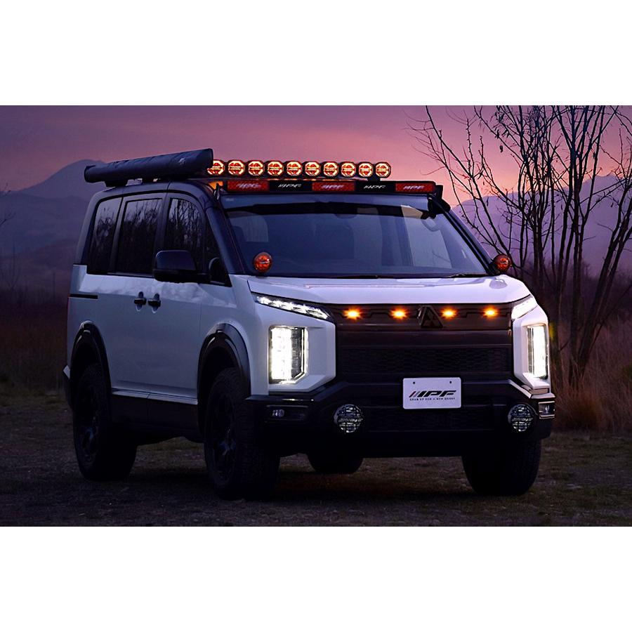 IPF グリルマーカー アンバー デリカD:5 CV1W (R8/1〜) 12V 1.6W 1年