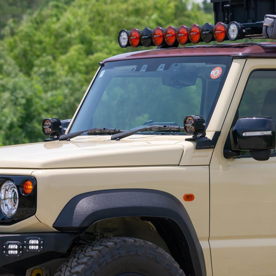 IPF IPF EXP ボンネットランプステー EXJ-14 ジムニー JB64 ジムニー