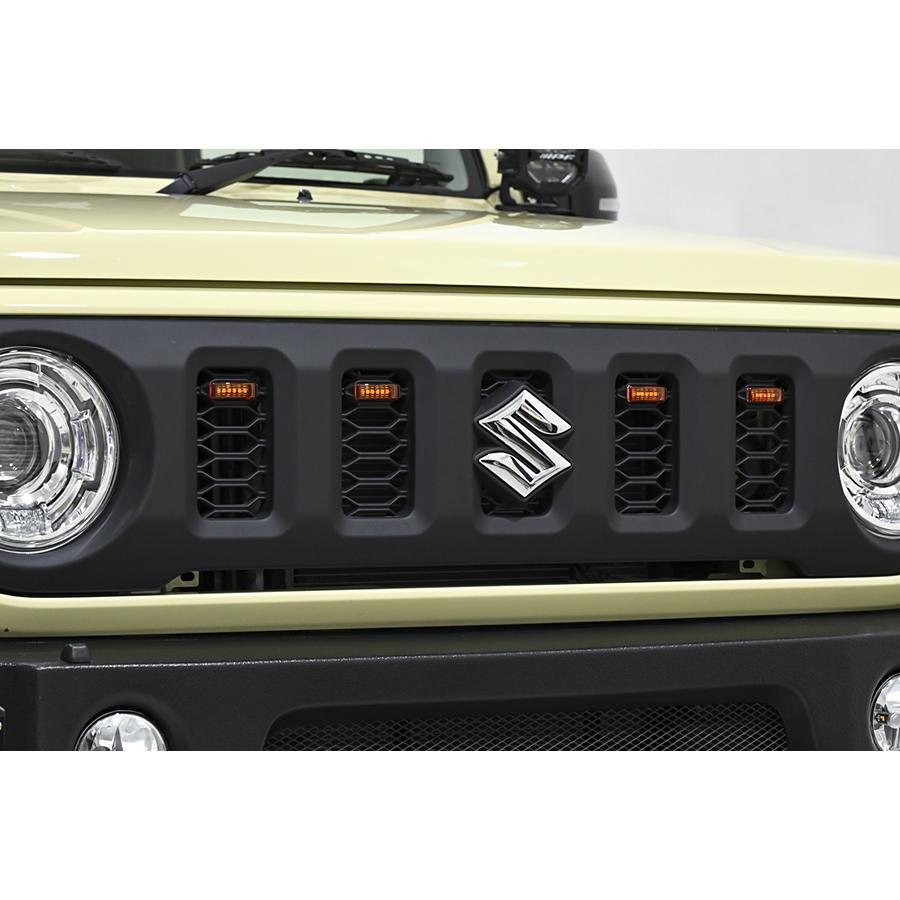 IPF グリルマーカー アンバー 純正グリル用 ジムニー JB64 / ジムニー