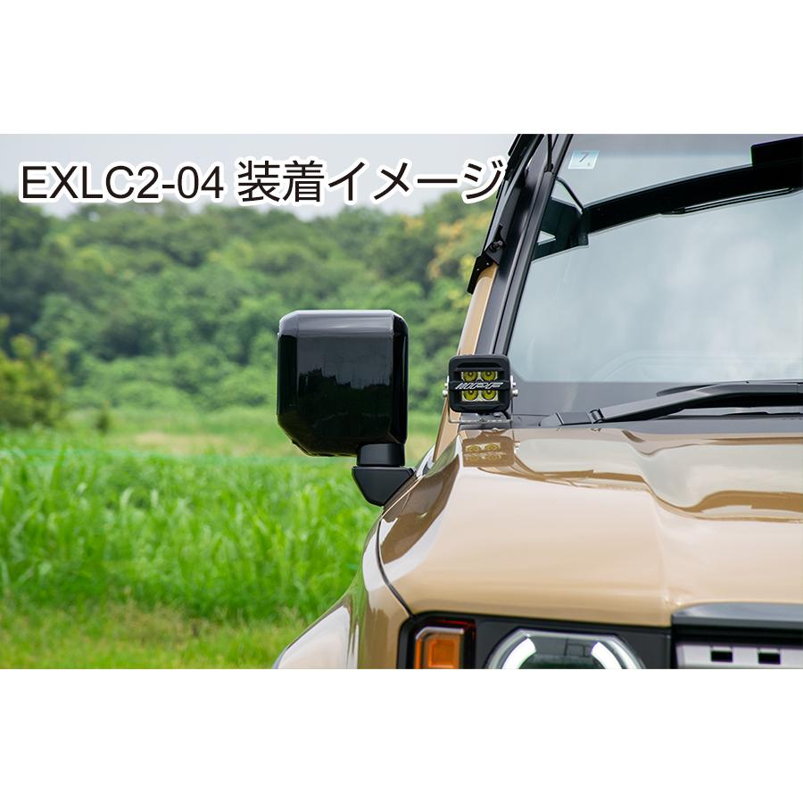IPF ランドクルーザー250 専用 ボンネットランプステーセット EXLC204