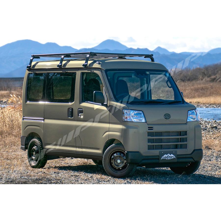 IPF EXP ルーフラック typeB EXR-02 デリカD:5 CV系 (H19/1〜)/ エブリイ DA17V DA17W 等 アルミ製 日本製 車検対応 アウトドア キャンプ｜creer-net｜06