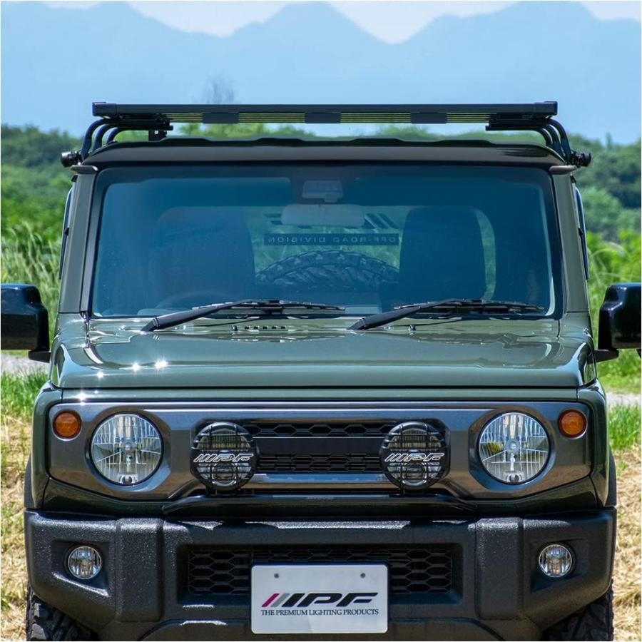 IPF 風切音 抑制プレート 3個入 EXR-02P EXP ルーフラック オプション パーツ ルーフキャリア 外装 外装用品 キャンプ 車 カスタム | IPF | 04