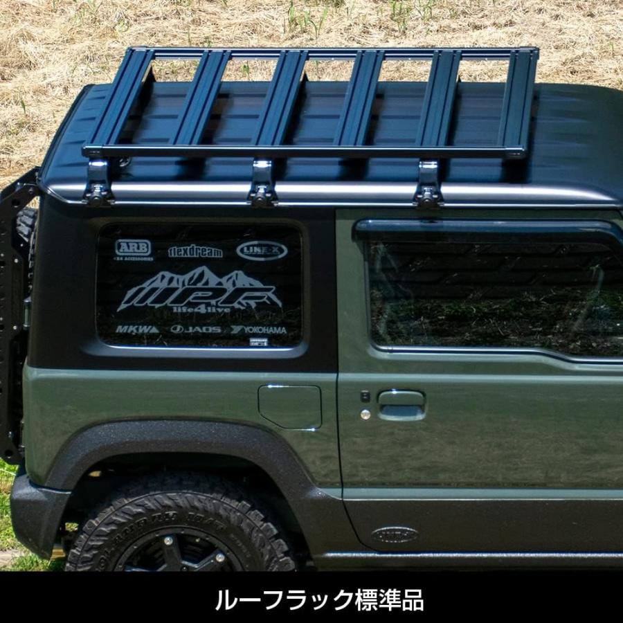 IPF 追加フロアバー 1本入 EXR-07P EXP ルーフラック オプション パーツ アルミ製 ルーフキャリア 外装 キャンプ 車 荷物 落下防止 | IPF | 03