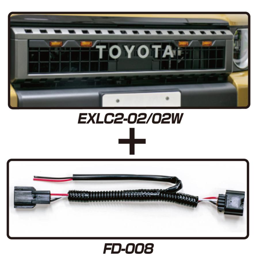 IPF IPF EXLC2-02 / EXLC2-02W 用 割り込み ハーネス FD-008