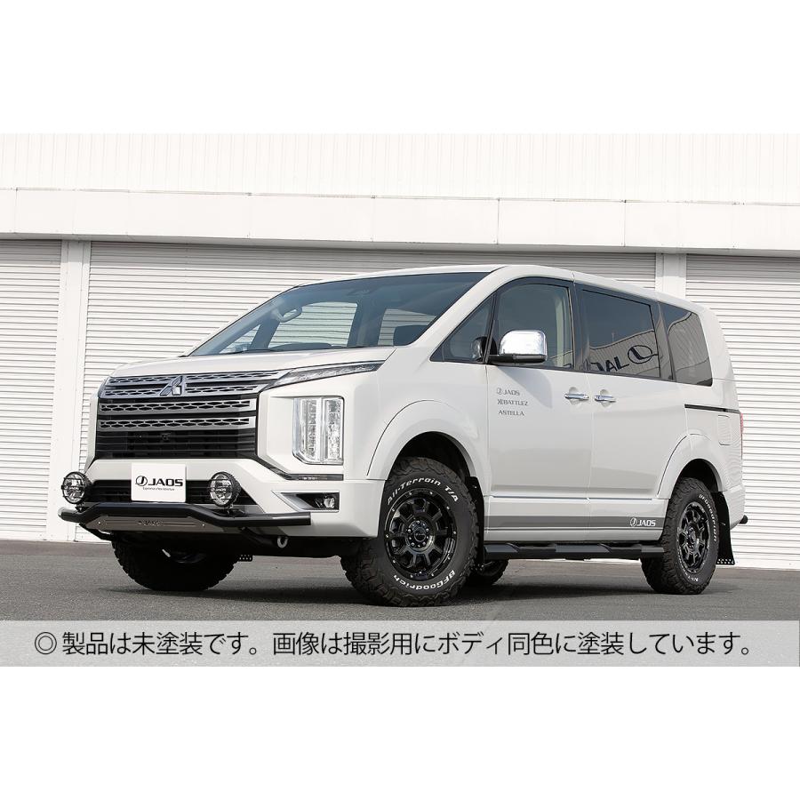 JAOS デリカD5 後期　オーバーフェンダー　塗装済み【左後ろのみ】 JAOS デリカD5 後期 オーバーフェンダー 塗装済み【左後ろのみ】