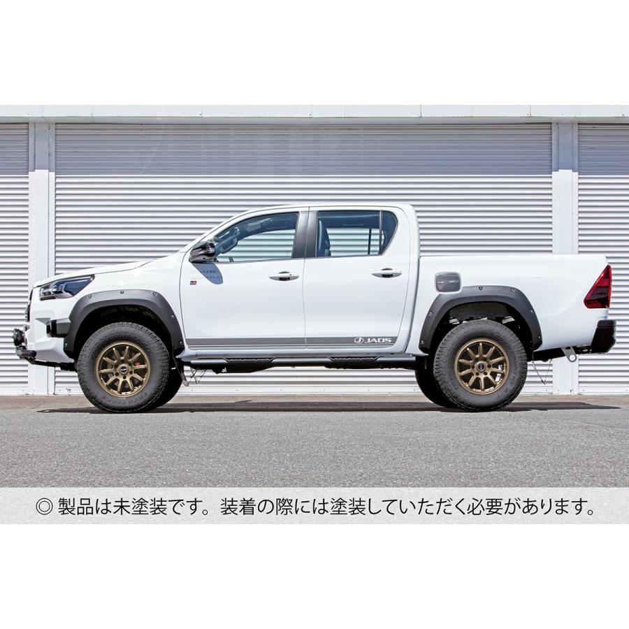JAOS ジャオス B134099 フェンダーガーニッシュ type-X 未塗装品 