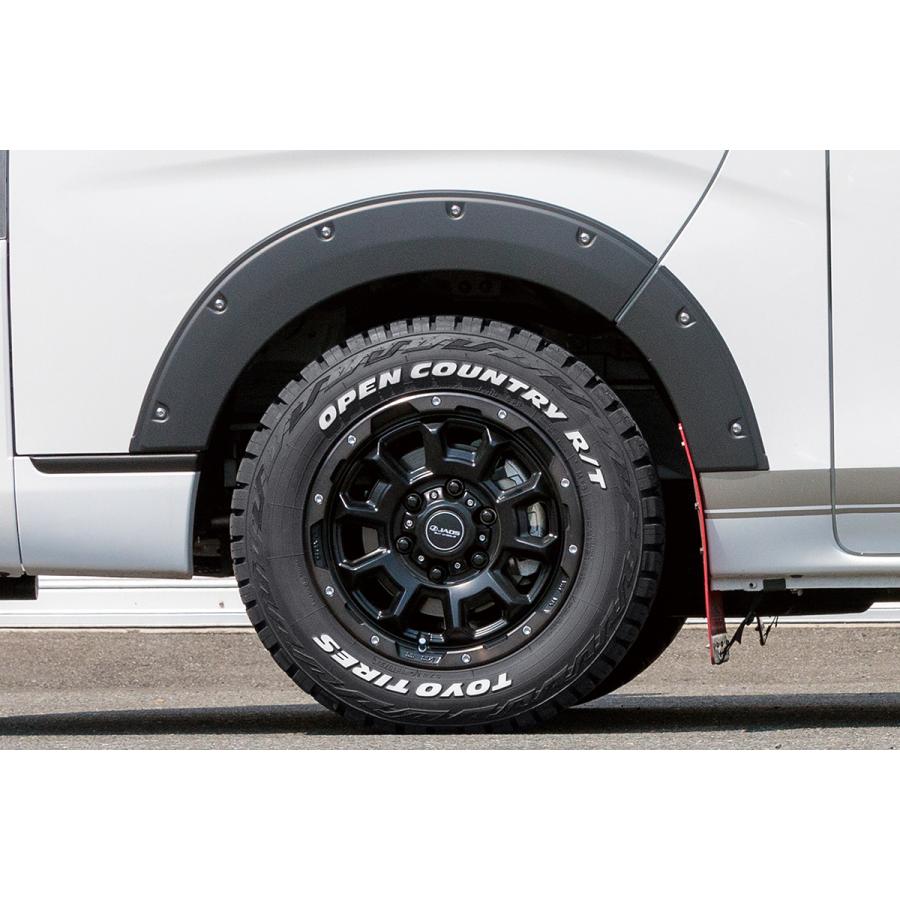 JAOS フェンダーガーニッシュ type-X 塗装品 マットブラック