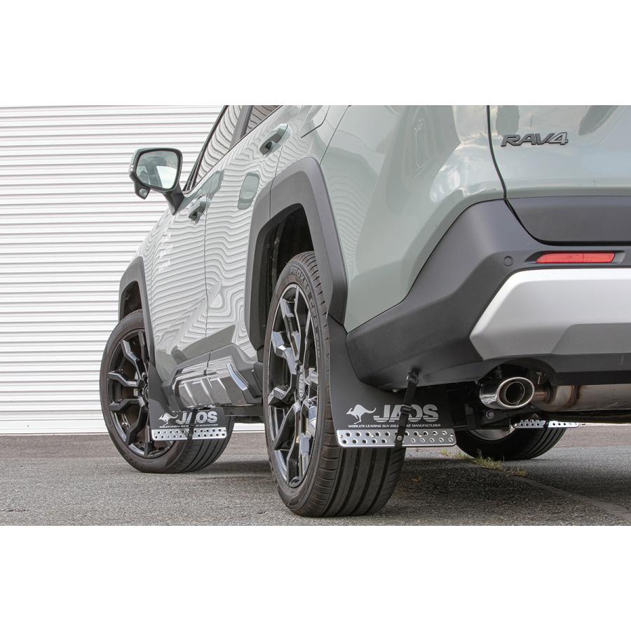 RAV4 JAOS マッドガード Ⅲ ブラック　マッドフラップ ジャオス 泥除け JAOS マッドガードⅢ ブラック セット RAV4 60系 Adventure｜株式会社