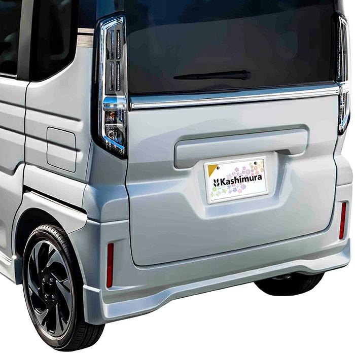 Kashimura（カシムラ） KS-127 ナンバーフレーム ホワイト フロント
