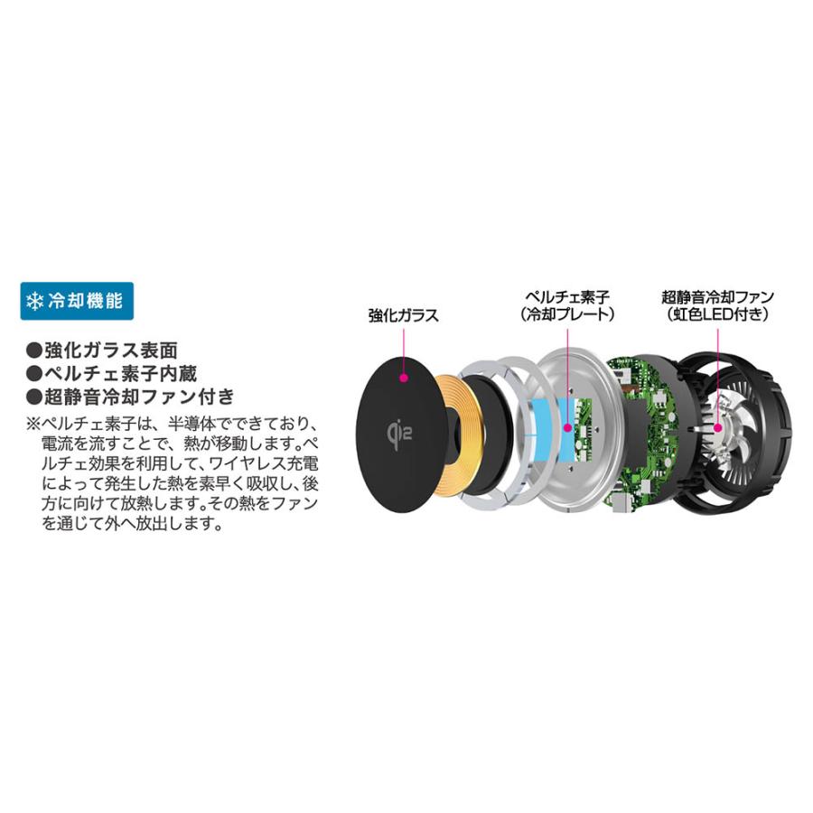 Kashimura（カシムラ） KW-52 Qi2 対応 マグネット ワイヤレス充電器