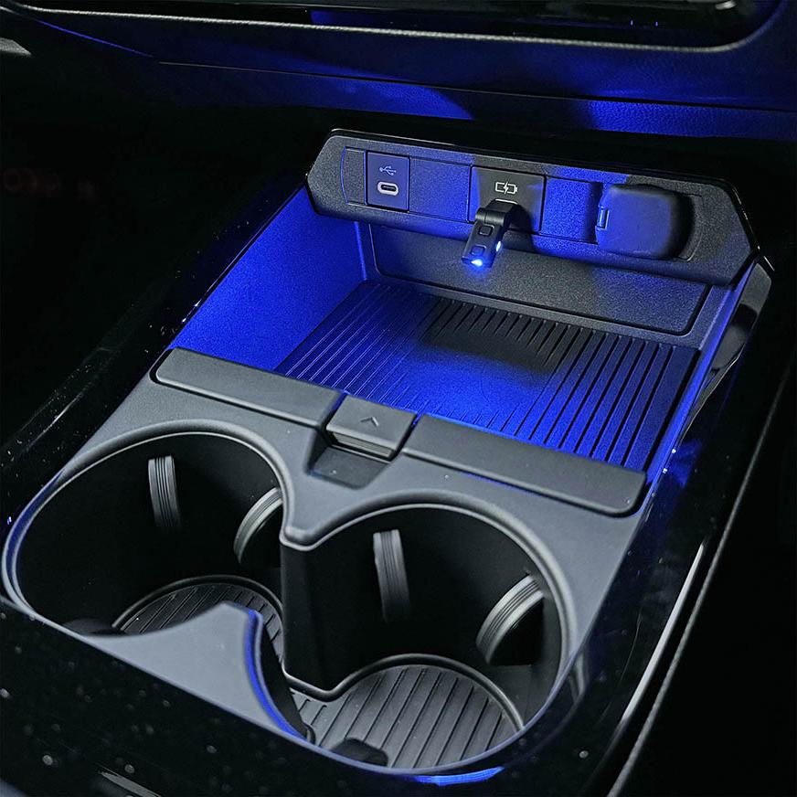 カシムラ KX-242 首振りコンパクトライト USB-C電源 レインボーイルミ 角度調節 8色 グラデーション 内装用品 小型 ルームライト | Kashimura | 01