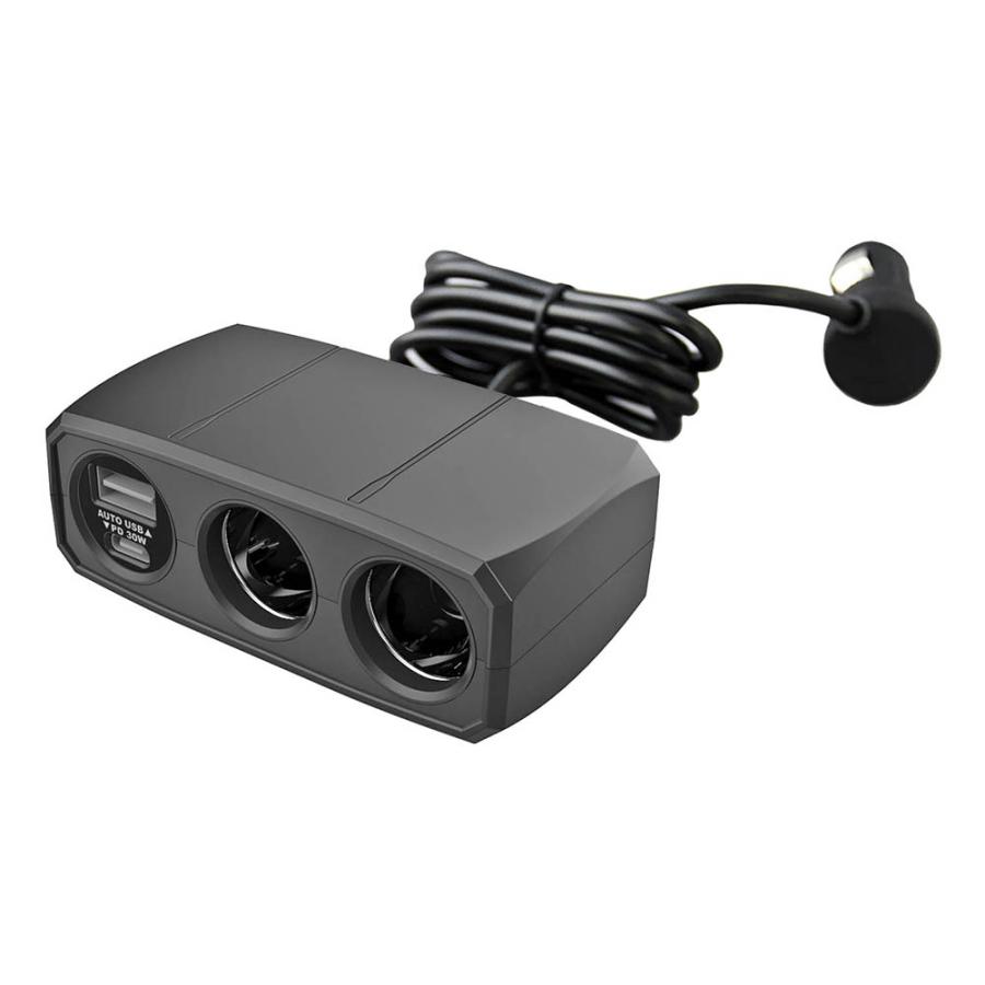 Apple - カカシ Kashimura カシムラ 車用 iPhone USBポート 保証付き USB-C 2連