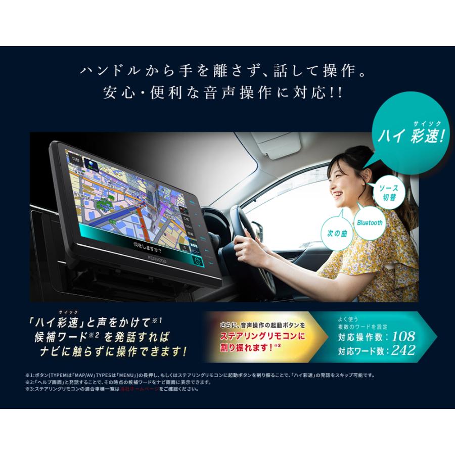 彩速ナビ ケンウッド type M MDV-M910HDL 9インチ インダッシュ 彩速ナビ ケンウッド type M MDV-M910HDL 9インチ インダッシュ