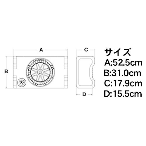 キッカー KICKER 48CDF104 Compシリーズ 最大入力300W 10インチ 25cm ウーファー搭載 ダウンファイアリング型エンクロージャー |  | 03