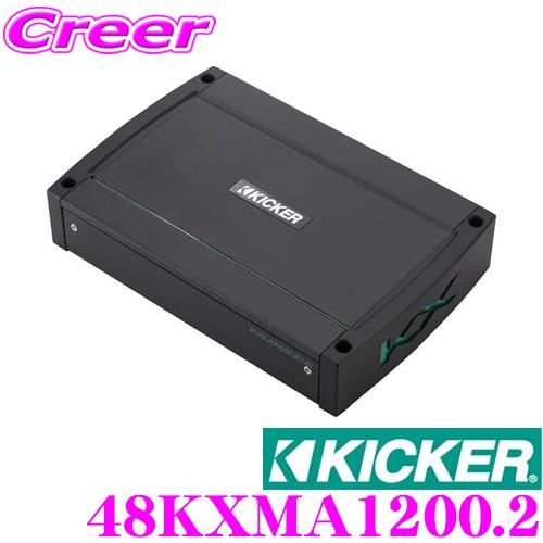 日本正規品 KICKER キッカー 48KXMA1200.2 定格出力 300W×2@4Ω/600W×2