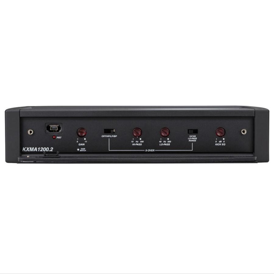 日本正規品 KICKER キッカー 48KXMA1200.2 定格出力 300W×2@4Ω/600W×2