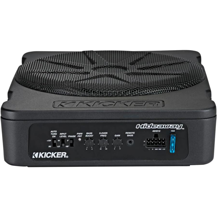 KICKER 51HS10 パワード サブウーハー(定格180W RMSアンプ内蔵) 10