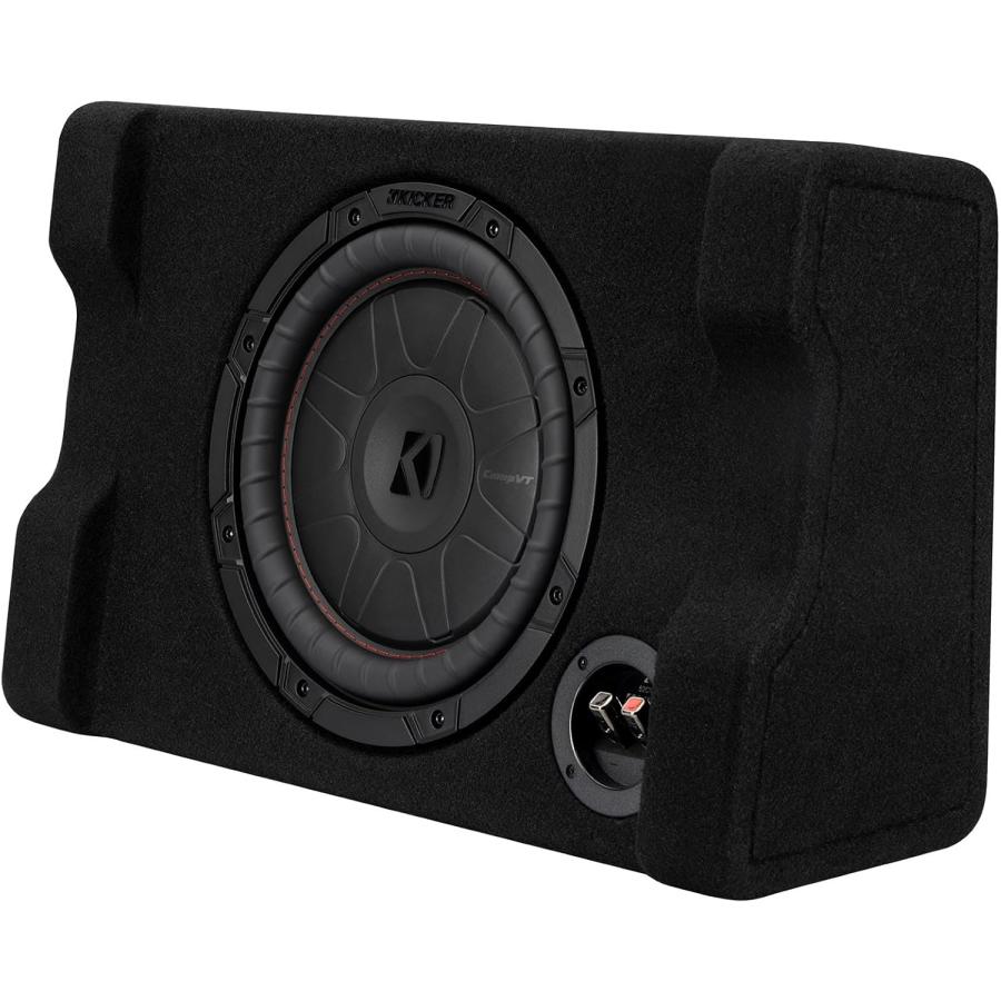 KICKER 52CVTDF102 薄型 ウーハーBOX 25cm(10インチ) 2Ω サブ