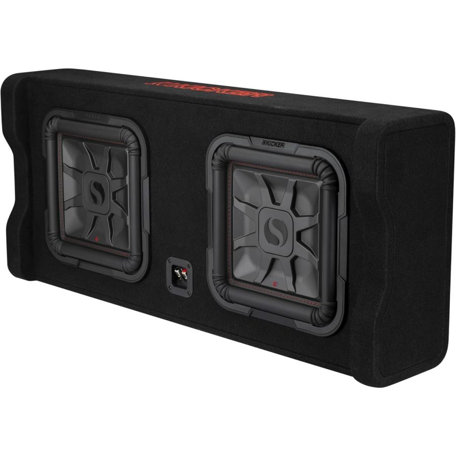 KICKER DL7TDF122 ウーハーBOX 12インチ(30cm) 薄型サブウーファー