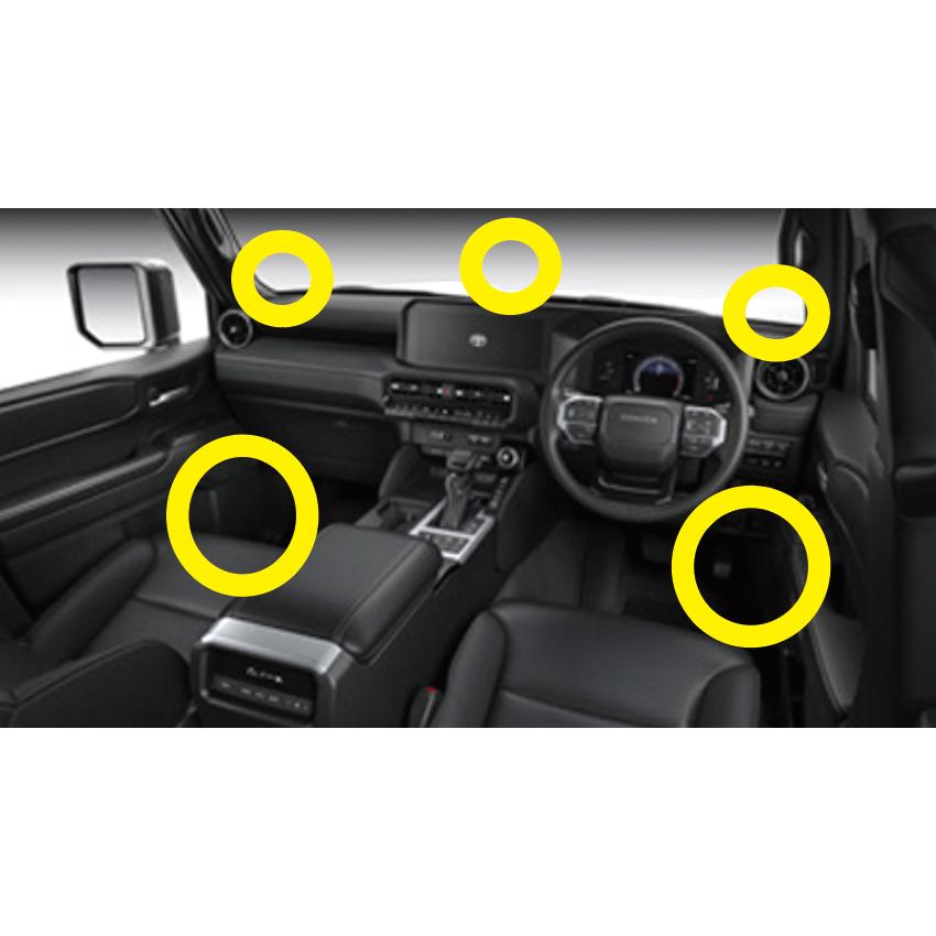 KICKER ランドクルーザー 250系(10スピーカー 8chアンプ) パーフェクト