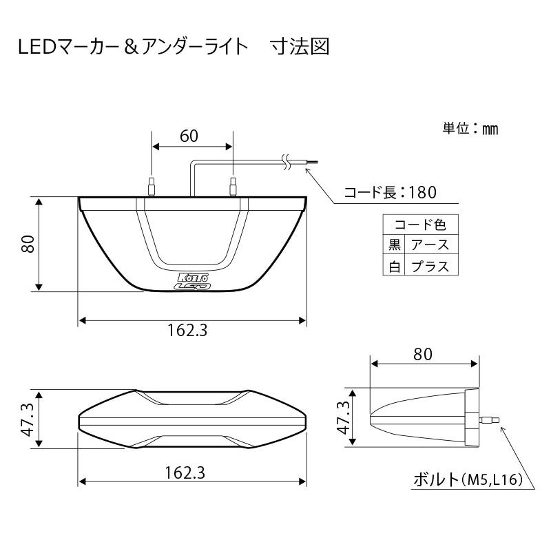 小糸製作所 KOITO LEDマーカー&アンダーライト グリーン 1個 小糸製作所 KOITO LEDマーカー&アンダーライト グリーン 1個
