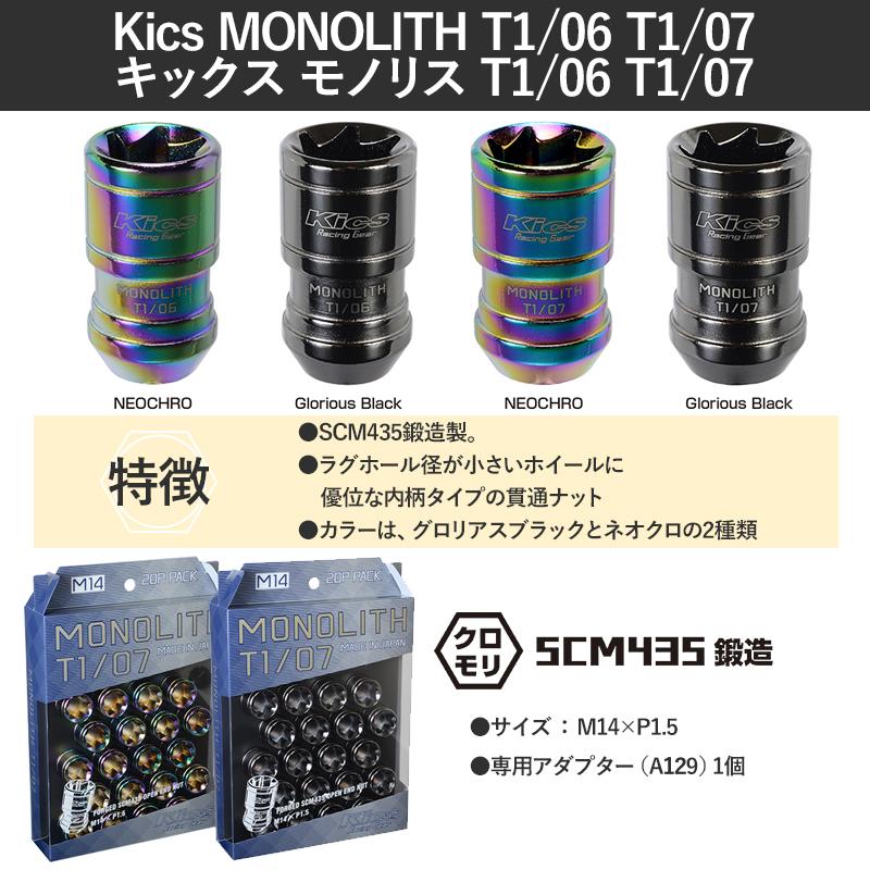 KYO-EI レーシング ロックナット MN04N キックス モノリス M14