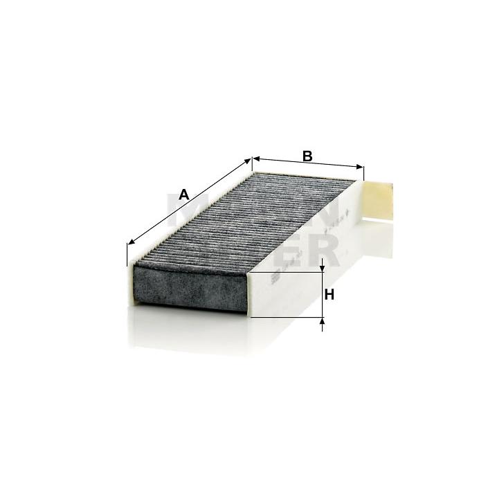 MANN FILTER CUK29003-2 シトロエン K9CYH01 ベルランゴ / プジョーP845G01 P845G06 3008 等用  高性能エアコンフィルター |  | 01