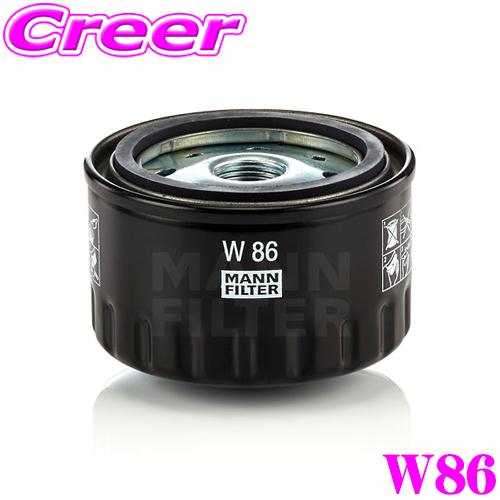 MANN FILTER オイルフィルター W86 アルファロメオ 932系 156 / 937系 