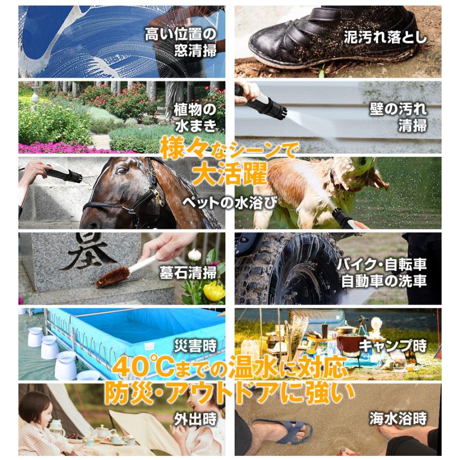 MAXWIN（マックスウィン） 電源水源不要 モバイルマルチシャワー G