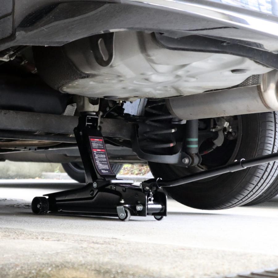 大自工業 Meltec FD-1 2.5t油圧ジャッキローダウン スローダウン機能付 ハンドル長 約740mm 最大耐荷重 2.5t ジャッキアップ | メルテック | 01