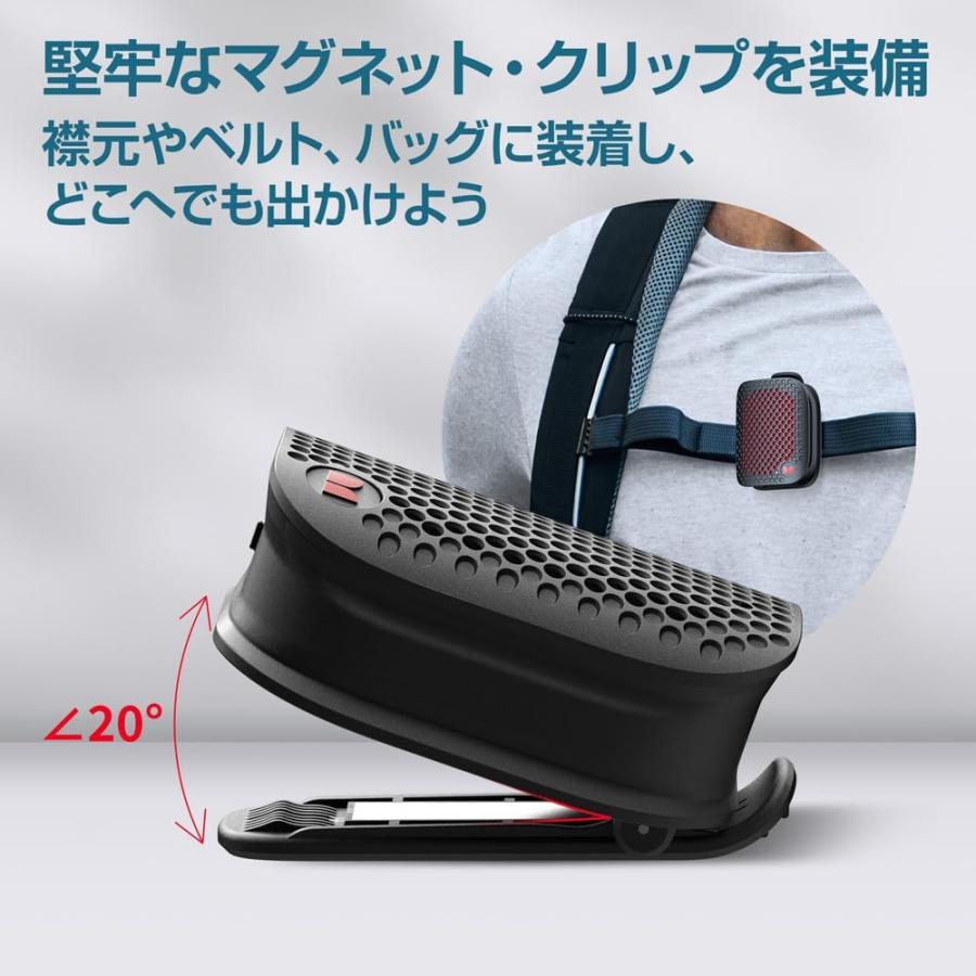 MONSTER ウェアラブル ポータブル Bluetooth スピーカー ブルー Atmic