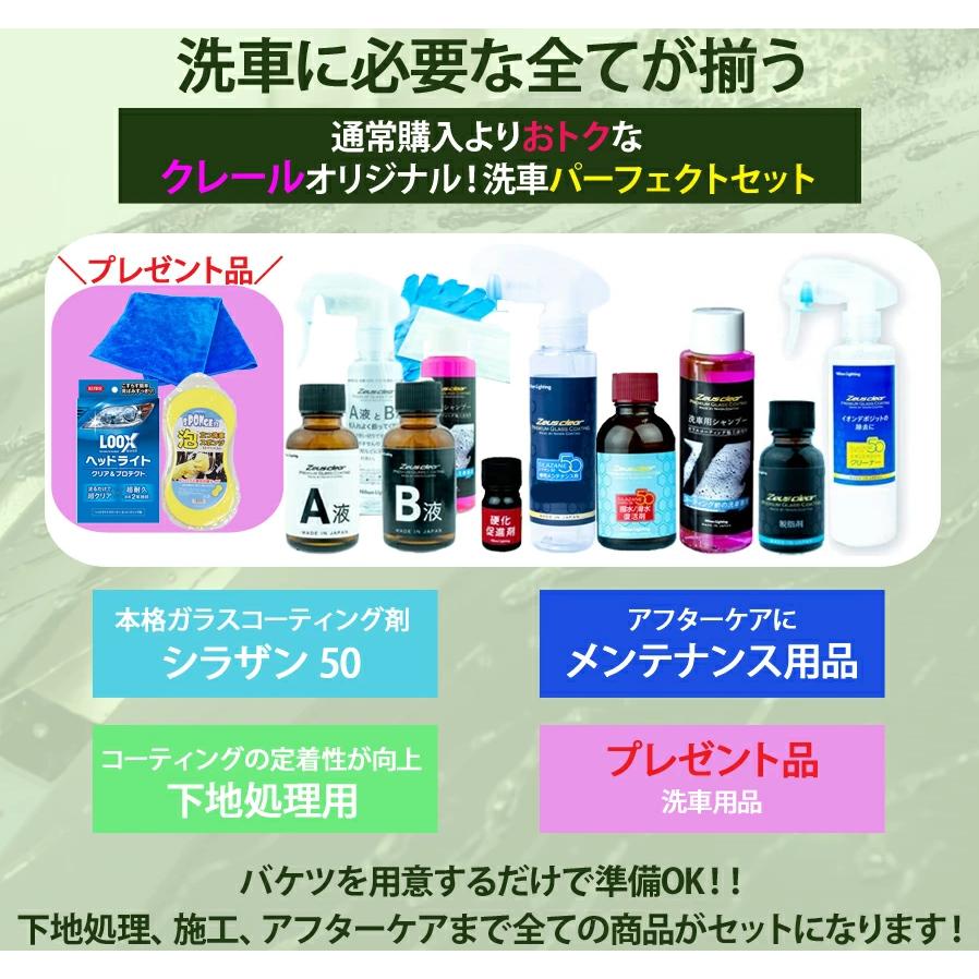 Zeus clear 【当店限定プレゼント付き!】洗車 コーティング