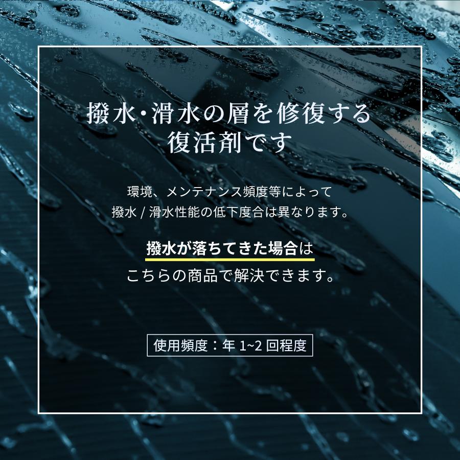 日本ライティング シラザン50 撥水/滑水復活剤 単品 NGC-QT3 スプレー コーティング 洗車 メンテナンス 補修 簡単 水あか 長持ち 車 | Zeus clear | 02